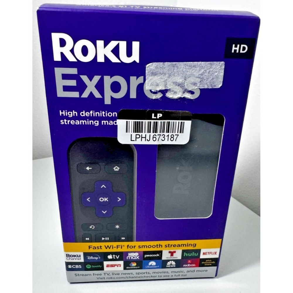 Roku Express HDTV 1080p Brand New in Box Sealed- NEWEST VERSION Digital Wireless